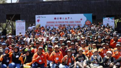 jadi-tuan-rumah-jambore-fprb,-803-relawan-kebencanaan-se-indonesia-datang-ke-banyuwangi