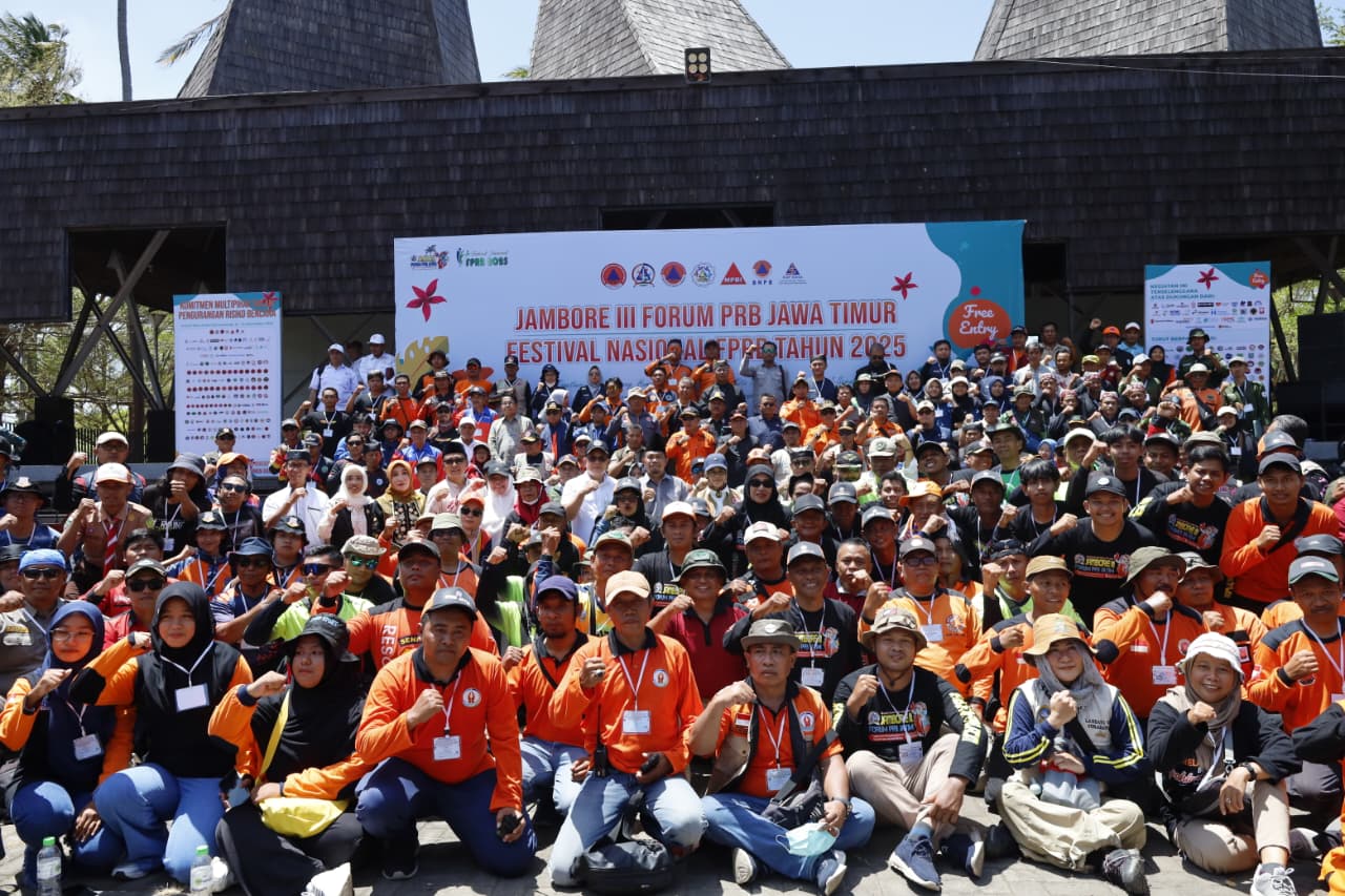 jadi-tuan-rumah-jambore-fprb,-803-relawan-kebencanaan-se-indonesia-datang-ke-banyuwangi