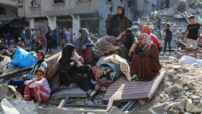 serangan-israel-di-gaza-tewaskan-49-warga,-6.000-orang-mengungsi-dalam-sehari-–-times-banyuwangi