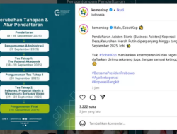 8000 Lowongan Kerja Kemenkop 2025: Gaji Rp 7,25 Juta, Asisten Bisnis Dibutuhkan! Ini Syarat dan Cara Daftar