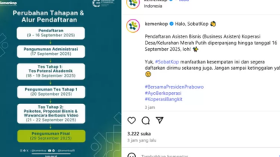8000-lowongan-kerja-kemenkop-2025:-gaji-rp-7,25-juta,-asisten-bisnis-dibutuhkan!-ini-syarat-dan-cara-daftar