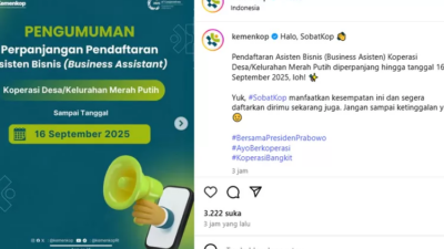 minimal-lulusan-sma!-lowongan-kerja-kemenkop-2025-gaji-rp-7,25-juta,-ngantor-di-desa-desa
