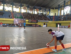 180 Tim Adu Skill di Turnamen Futsal Dandim Cup 2 Banyuwangi – TIMES Banyuwangi