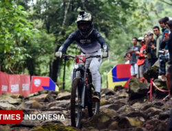 Duo Atlet Nasional Riska dan Rendy Gondol Medali Emas BIG Downhill 2025 – TIMES Banyuwangi