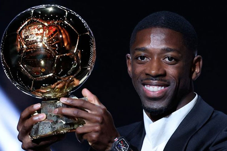 ousmane-dembele-raih-ballon-d’or-2025,-luis-enrique-terpilih-sebagai-coach-of-the-year-–-times-banyuwangi
