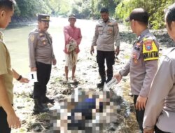Wanita Bangorejo Banyuwangi Ditemukan Tewas Hanyut di Sungai, Diduga Akibat Stroke