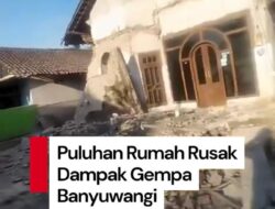 Video: Dampak Gempa M 5,7 Banyuwangi, Puluhan Rumah di Situbondo Rusak