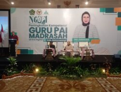Ngopi Peningkatan Kompetensi Guru PAI Madrasah di Era Digital Kabupaten Banyuwangi bersama dengan Inna Ammania Anggota Komisi VIII DPR RI.