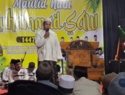 Warga Perumahan Gedong Kertosari Residence memeriahkan kegiatan maulid Nabi Muhammad SAW