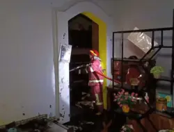 Ruko di Banyuwangi Terbakar Saat Pemilik Tidak Ada, Kerugian Mencapai Rp500 juta