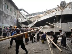 Musala Baru Dicor Pagi, Asar Langsung Ambruk! Begini Kondisi Santri Ponpes Al Khoziny Sidoarjo yang Tertimpa Reruntuhan