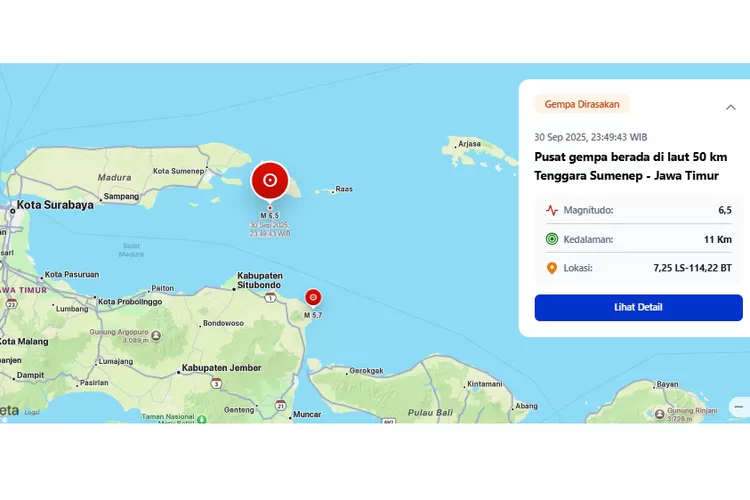 update-gempa-sumenep-magnitudo-6,5:-tiga-warga-luka,-30-rumah-rusak