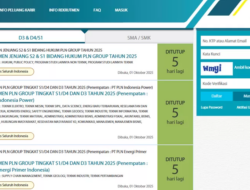 Daftar Sekarang! Rekrutmen PLN Group 2025 Hanya 5 Hari, Terbuka untuk Lulusan D3 sampai S2