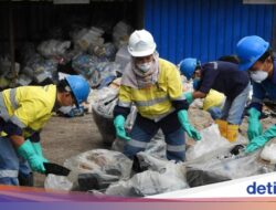 Warna-warni Tempat Sampah di Tambang Emas BSI Banyuwangi