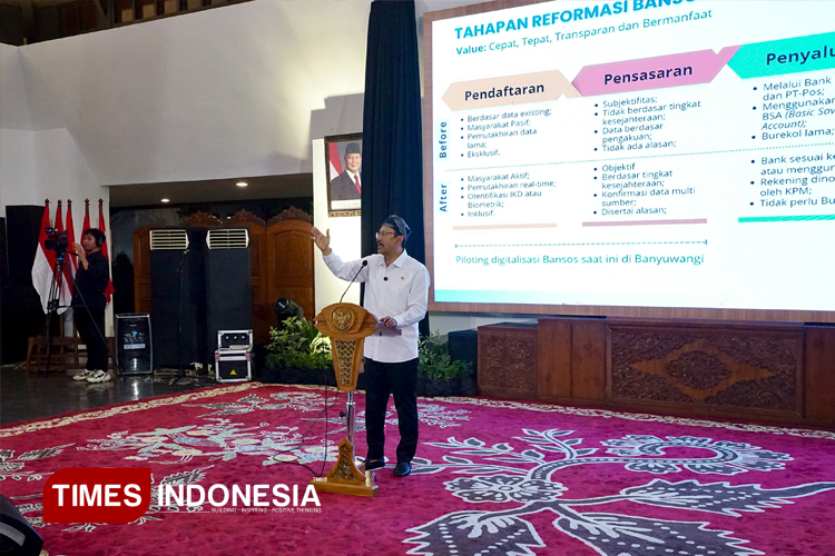 mensos-ajak-camat-hingga-kades-di-banyuwangi-untuk-sukseskan-digitalisasi-bansos-–-times-banyuwangi