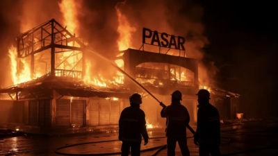 pasar-kota-wonogiri-terbakar,-ratusan-kios-hangus-rugi-miliaran!-biang-kerok-kebakaran-terungkap