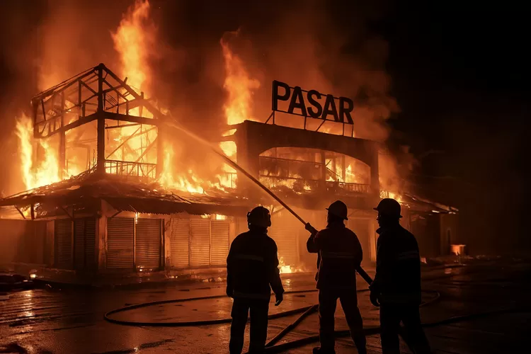 pasar-kota-wonogiri-terbakar,-ratusan-kios-hangus-rugi-miliaran!-biang-kerok-kebakaran-terungkap