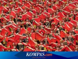 Gandrung Sewu Kembali Digelar, Lebih dari 1.000 Penari Warnai Pantai Boom Banyuwangi