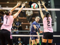 Final Four Livoli Divisi Utama 2025, Petrokimia Gresik Kandaskan Rajawali O2C Tiga Set Langsung – TIMES Banyuwangi