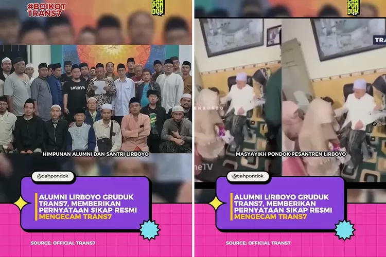 santri-dan-alumni-lirboyo-jabodetabek-ngelurug-trans7!-sebut-tayangan-xpose-lecehkan-kiai-dan-pesantren