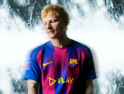 Ed Sheeran Collabs Bareng Barcelona, Pasang Logo Album Play di Jersey – TIMES Banyuwangi