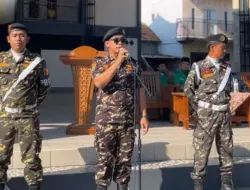 Banser Banyuwangi Tegaskan Komitmen Jaga Kiai dan NKRI Melalui Apel Siaga