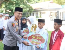 Kapolresta Banyuwangi Ajak Santri Jaga Persatuan di Hari Santri Nasional 2025