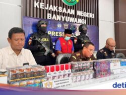 Berantas Rokok Ilegal, Kejari-Bea Cukai Banyuwangi Selamatkan Rp 178 Juta