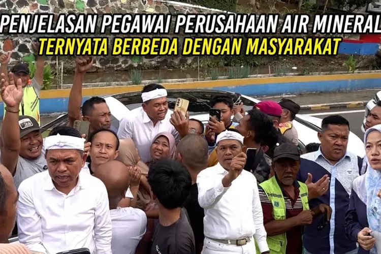 sidak-aqua-subang!-air-bersih-dibuang,-truk-rusak-jalan,-gubernur-dedi-mulyadi-ancam-cabut-izin-perusahaan