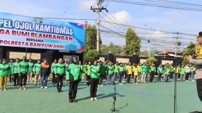 apel-ojol-kamtibmas-jaga-bumi-blambangan!-polresta-banyuwangi-gandeng-200-driver-online-jaga-keamanan-dan-lingkungan