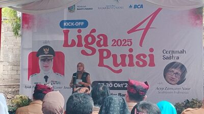 dorong-literasi-sastra,-banyuwangi-gelar-kompetisi-liga-puisi-hingga-terbitnya-buku-antologi-puisi-karya-guru-dan-siswa