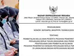 BKN Resmi Batalkan Kelulusan PPPK 2024 Tahap II! Ini Daftar Nama yang Dinyatakan Gugur dan Alasannya
