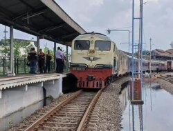 Banjir Semarang Ganggu Jalur Kereta Api, KA Pandalungan dan Blambangan Ekspres Alami Keterlambatan