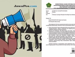 Kemenag Banyuwangi Larang Guru Madrasah Ikut Aksi Demo Hari Ini 30 Oktober 2025 – Radar Banyuwangi