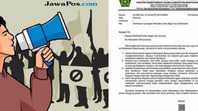 kemenag-banyuwangi-larang-guru-madrasah-ikut-aksi-demo-hari-ini-30-oktober-2025-–-radar-banyuwangi