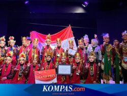 Bawakan Tarian Gandrung Banyuwangi, 25 Siswa SMP Indonesia Ini Menang Festival Folklore Internasional 2025