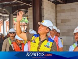 Kala AHY Sapa Pekerja Proyek Revitalisasi Pasar Banyuwangi…