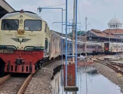 KAI Pulihkan Jalur Rel Semarang Tawang–Alastua Pasca Banjir, Operasional Kereta Api Kembali Bertahap