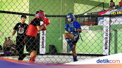 pertama-di-banyuwangi,-kejurda-tarung-bebas-brimob-bertabur-petarung