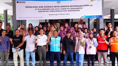 peringati-hari-listrik-nasional,-pln-banyuwangi-ajak-warga-pahami-keselamatan-ketenagalistrikan