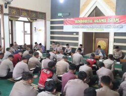 Polresta Banyuwangi Gelar Binrohtal: Bentuk Polisi Humanis, Tangguh, dan Berakhlak Mulia!