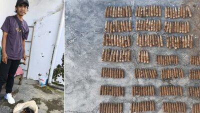 heboh!-ratusan-proyektil-ditemukan-di-tps-gapangan-banyuwangi,-diduga-sisa-latihan-militer