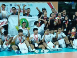 POPNAS XVII 2025, Jabar Raih Emas Putra Putri Cabang Voli Indoor – TIMES Banyuwangi