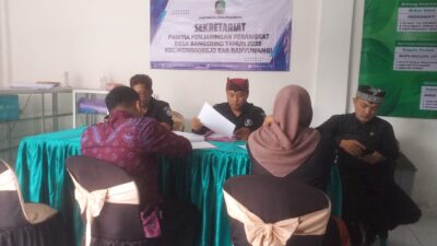 antusiasme-warga-bangsring-tinggi,-22-pendaftar-berebut-kursi-perangkat-desa