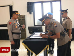Mengemban Amanah Baru, Kapolsek Licin Banyuwangi Jabat Kapolsek KP3 Tanjungwangi – TIMES Banyuwangi