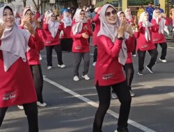 DWP Banyuwangi Hadir di CFD A. Yani, Dorong Pola Hidup Sehat dan Pemberdayaan UMKM