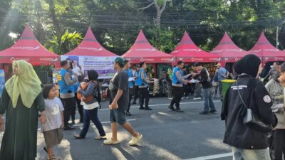 polresta-banyuwangi-gaungkan-penerimaan-bintara-brimob-dan-sma-kemala-taruna-di-car-free-day