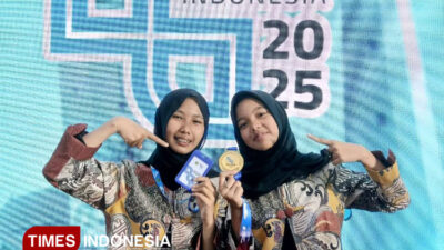 sulap-limbah-jadi-energi-biokakas,-dua-siswi-mtsn-6-malang-sabet-medali-emas-omi-2025-–-times-banyuwangi