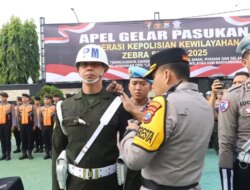 Polresta Banyuwangi Gelar Operasi Zebra 2025, Ini Prioritas Penindakannya