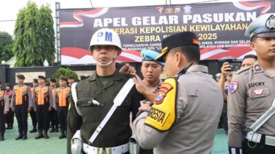 polresta-banyuwangi-gelar-operasi-zebra-2025,-ini-prioritas-penindakannya